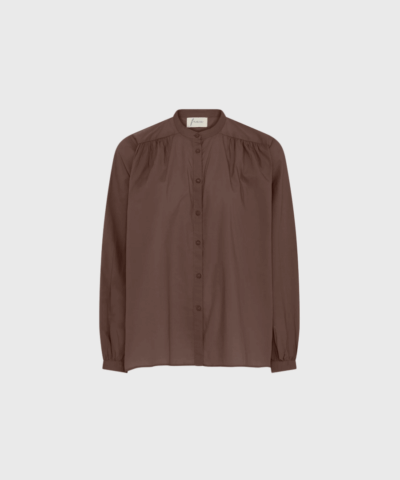 FRAU Florence Skjorte – Coffee Quartz | Merci-Give