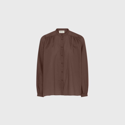 FRAU Florence Skjorte – Coffee Quartz | Merci-Give