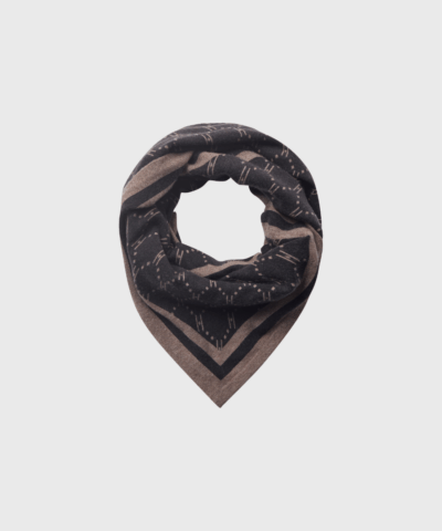 Hype The Detail – Triangle Scarf – Brown
