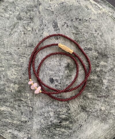 Annavii – Nuri Halskæde, Rose Quartz