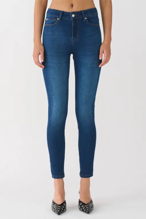 IVY Copenhagen – Alexa Earth Jeans – Wash Cayenne/Blå - Billede 2