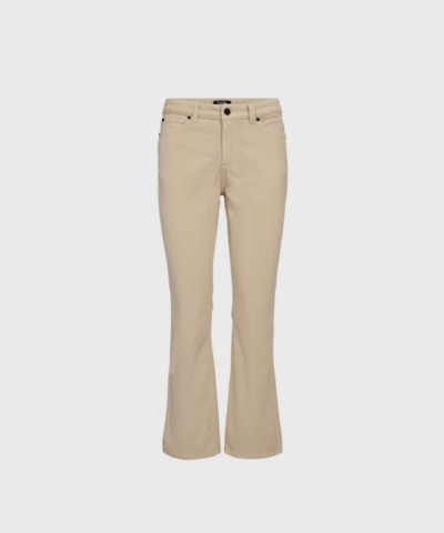 IVY Copenhagen – Johanna Kick Flare Baby Cord - Beige
