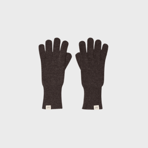 Trondheim Gloves Brown Melange – Uldhandsker fra MP Denmark