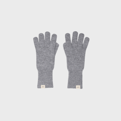 Trondheim Gloves Grey Melange – Uldhandsker fra MP Denmark