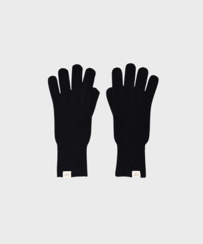 Luksuriøse strikhandsker i merinould og cashmere fra MP Denmark. Sort farve, one size. Fri fragt over 499 DKK og levering på 1–3 hverdage.