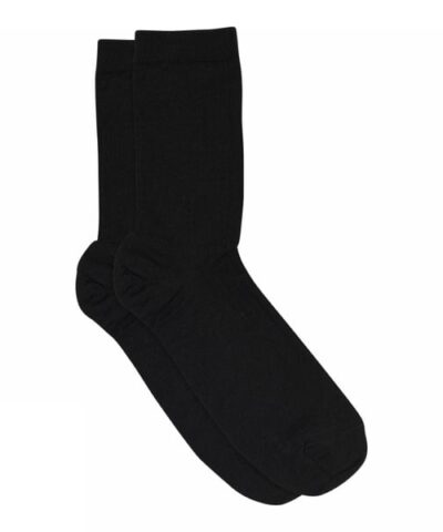 Alternative view of MP Denmark – Wool Rib Strømper - Sort