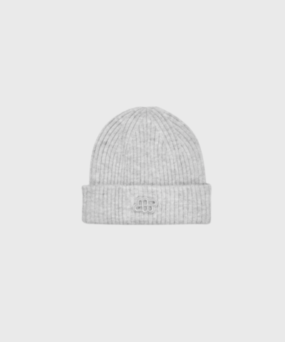 MUNTHE Likaner Hue Grey Melange – Blød og bæredygtig hue | Merci-Give