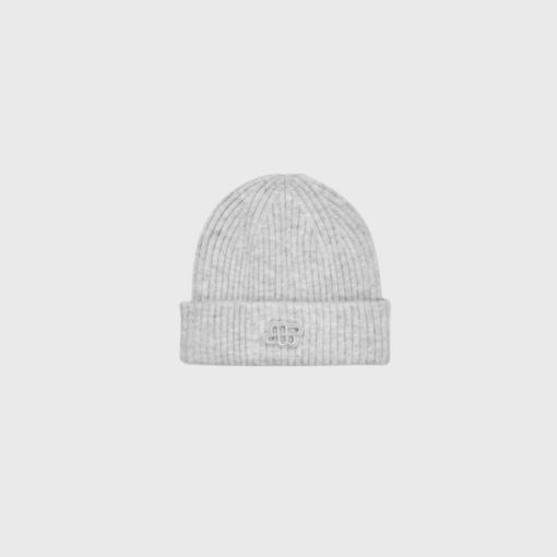 MUNTHE Likaner Hue Grey Melange – Blød og bæredygtig hue | Merci-Give