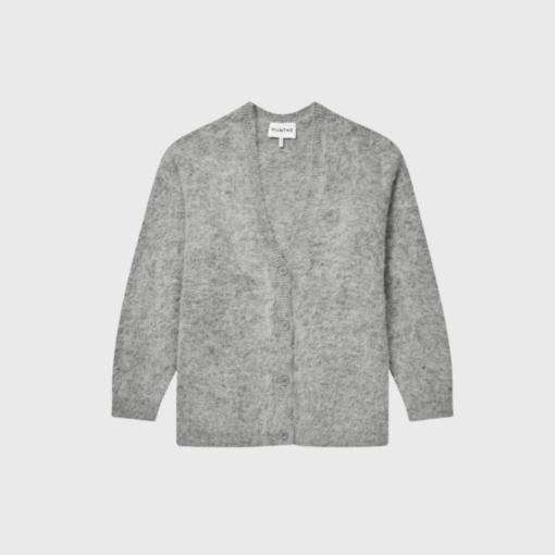Rimini Knit – Grey | Oversized Cardigan | Munthe
