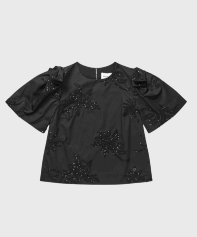 Ryme Top – Black | Munthe
