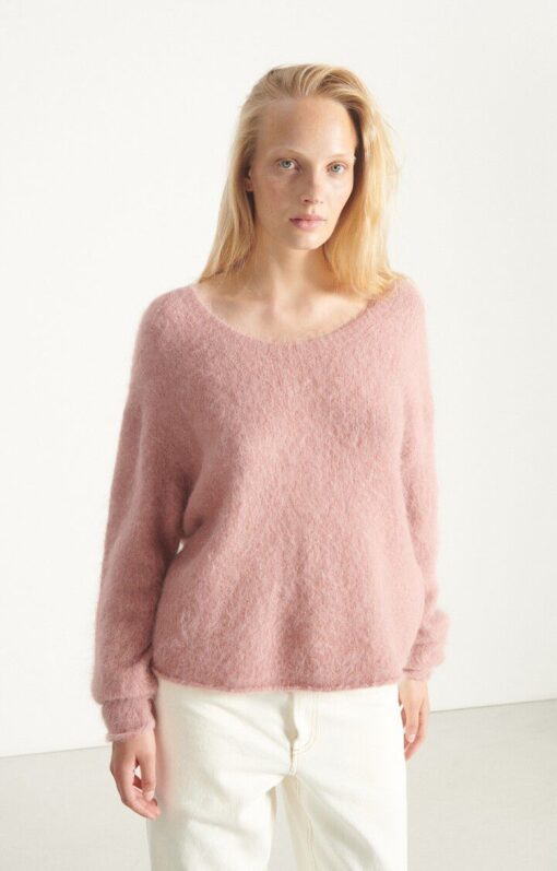 American Vintage – Women's jumper Nuny - Rosa - Billede 2