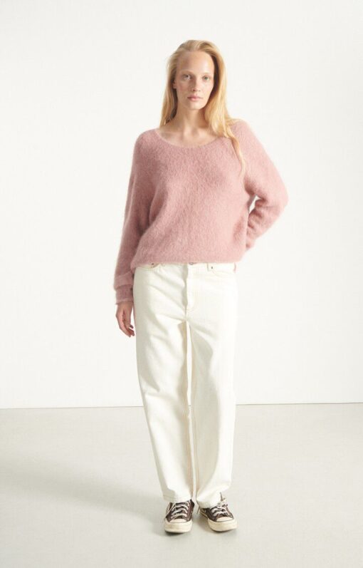 American Vintage – Women's jumper Nuny - Rosa - Billede 3