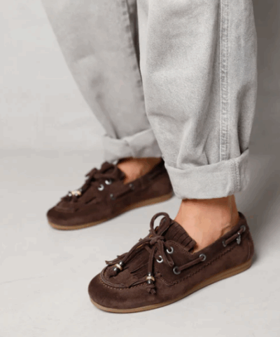 Alternative view of Via Vai - June Loua Loafers - Brun