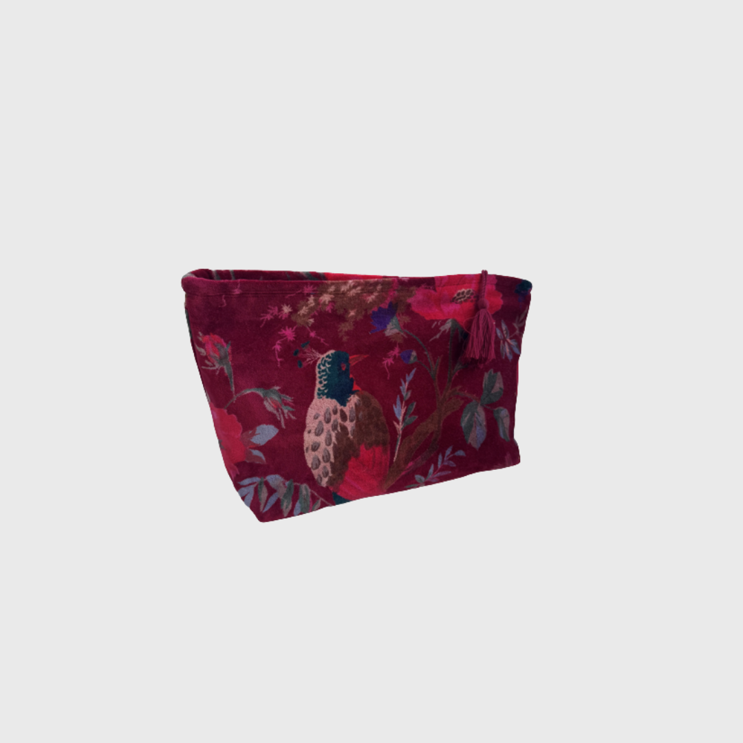 Velour Toilettaske med Indisk Mønster | Annavii | Merci
