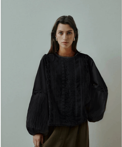 Alternative view of Anne-Mi – Jasmin IS Blouse, Sort