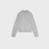 Chic Boxy Turtleneck i Cashmere/Silke | Håndlavet Strik