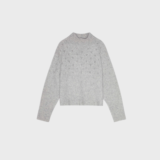 Chic Boxy Turtleneck i Cashmere/Silke | Håndlavet Strik