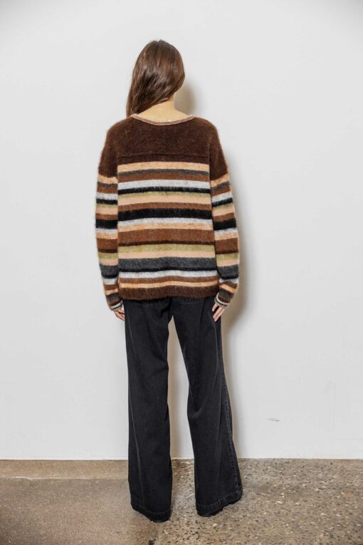 Project AJ117 – Bolette Knit Pullover – Multi - Billede 9