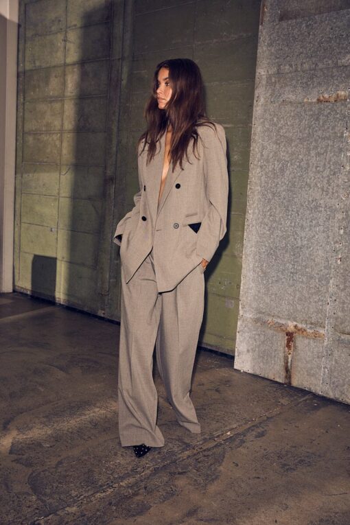 Haute L'Amitié - Nicole Low Triangle Blazer - Beige - Billede 3