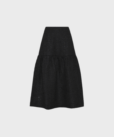 508HMSelia Skirt – Sculptural Midi Nederdel | Heartmade | Merci