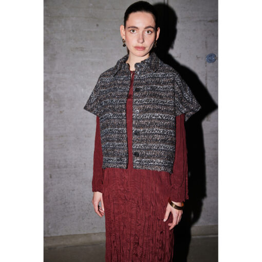 Heartmade - HMBerina cape - Terracotta - Billede 4