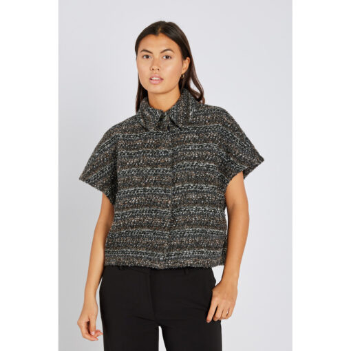 Heartmade - HMBerina cape - Terracotta - Billede 2