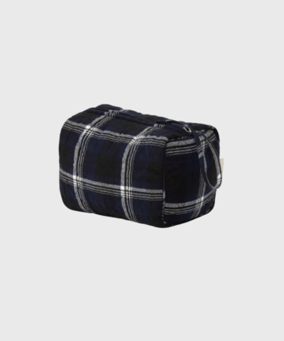 Moshi Moshi Mind My Pouch – Check Dark Navy | Merci-Give