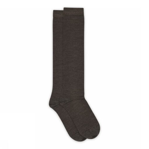 MP Denmark - Wool/cotton Knee Strømper - Mørke Brun - Billede 2