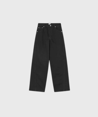 Mads Nørgaard Dyed Denim Christel Jeans – Black | Merci-Give