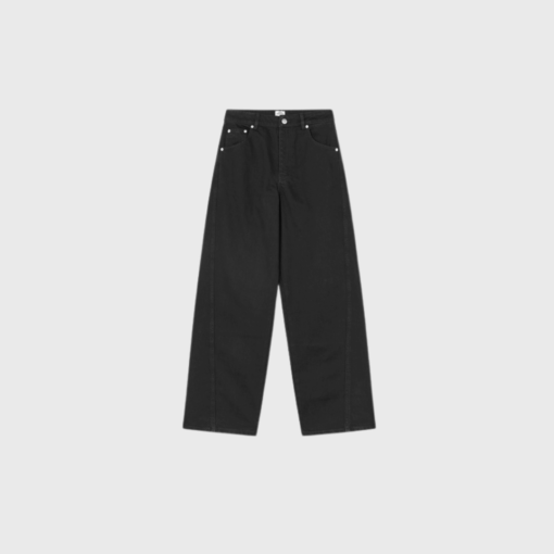Mads Nørgaard Dyed Denim Christel Jeans – Black | Merci-Give