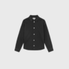 Mads Nørgaard Dyed Denim Gisla Shirt – Black | Merci-Give