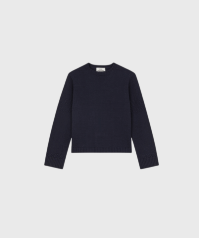 Mads Nørgaard Wool Karoline Sweater – Parisian Night | Merci-Give