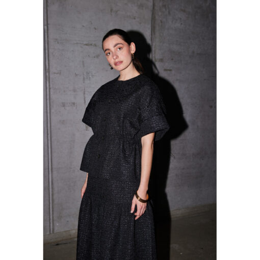 Heartmade – Binta Cape - Sort - Billede 2