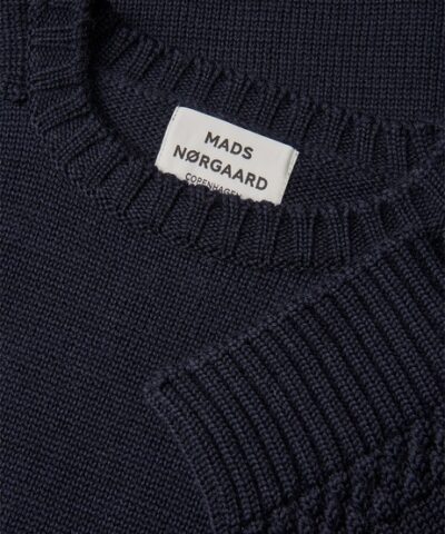 Alternative view of Nørgaard Paa Strøget – Wool Karoline Sweater - Parisian Night
