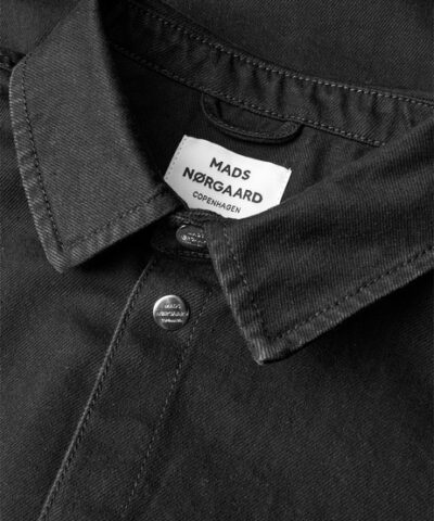 Alternative view of Nørgaard Paa Strøget – Dyed Denim Gisla Shirt - Sort