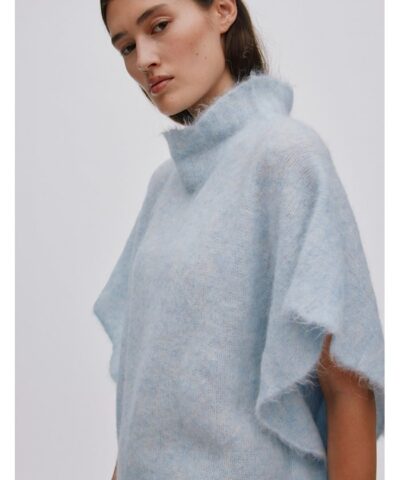 Alternative view of Rabens Saloner - Superlight Knit Tunic Top - Lyseblå