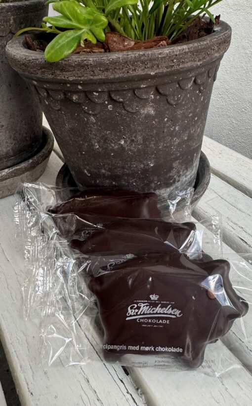 Sv. Michelsen – Marcipangris – Mørk Chokolade - Billede 2