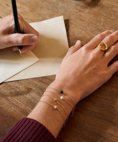 Alternative view of Enamel – Balloon Armbånd – Forgyldt