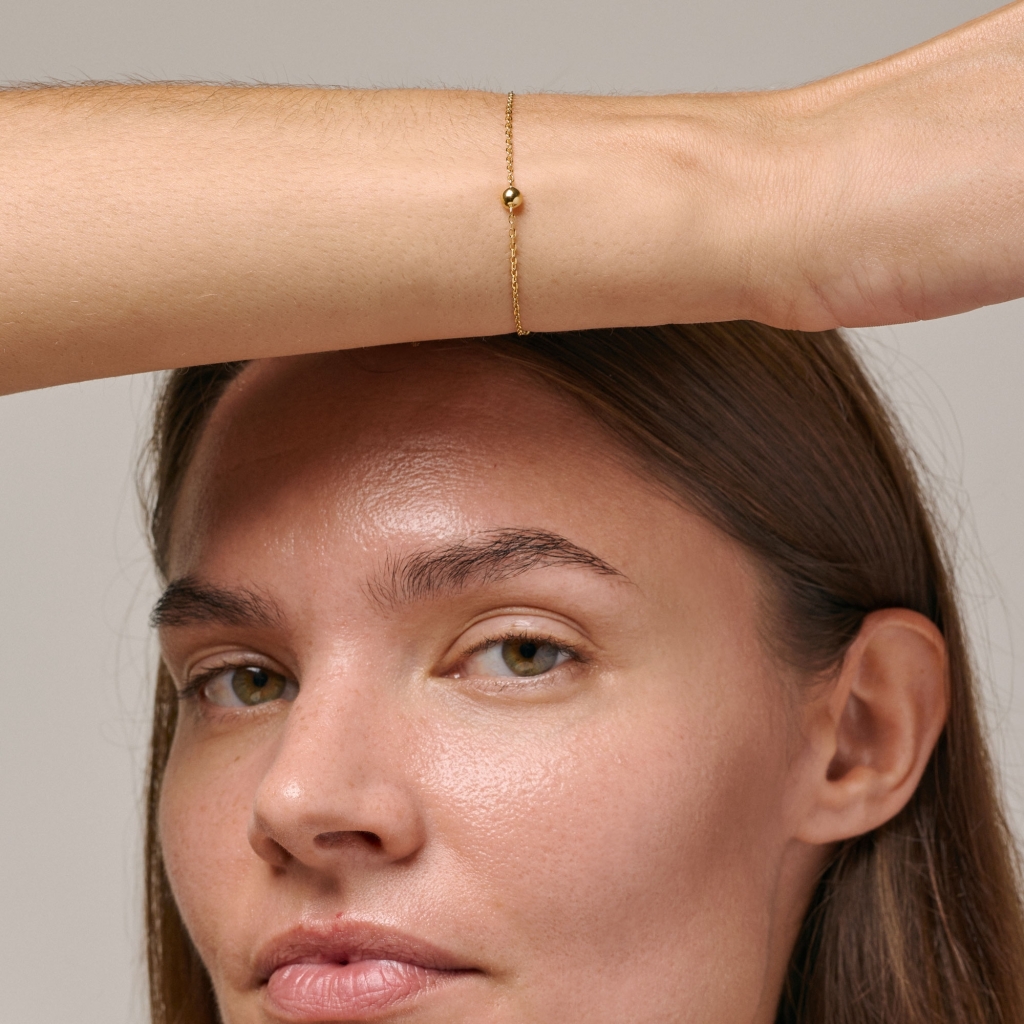 Enamel – Balloon Armbånd – Forgyldt - Billede 3