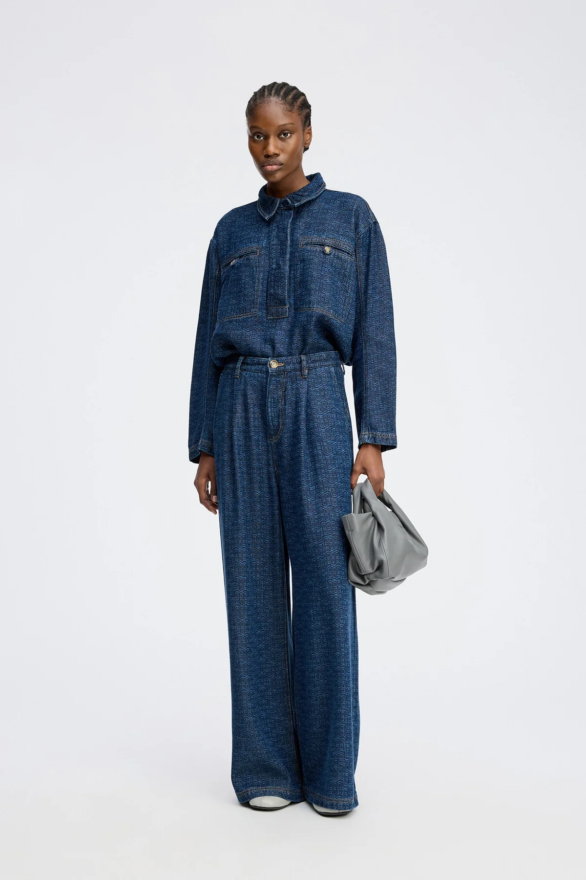 MUNTHE – Ronan Pants – Denim - Billede 2