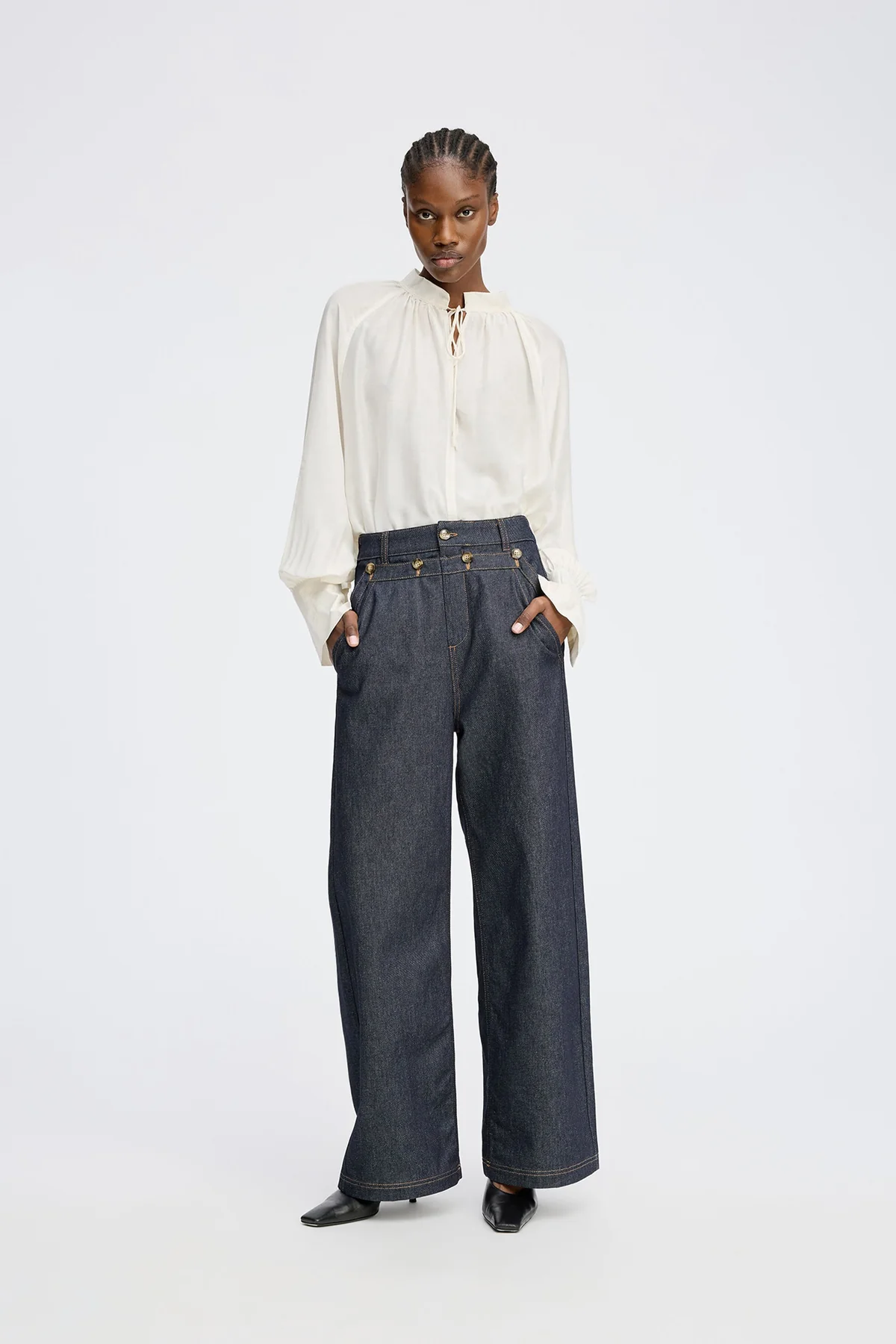 MUNTHE – Roseberger Top – Creme - Billede 4