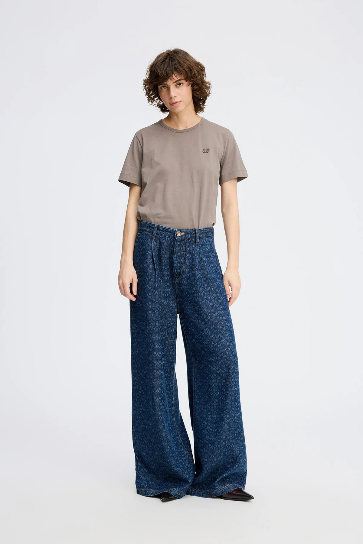 MUNTHE – Ronan Pants – Denim - Billede 4