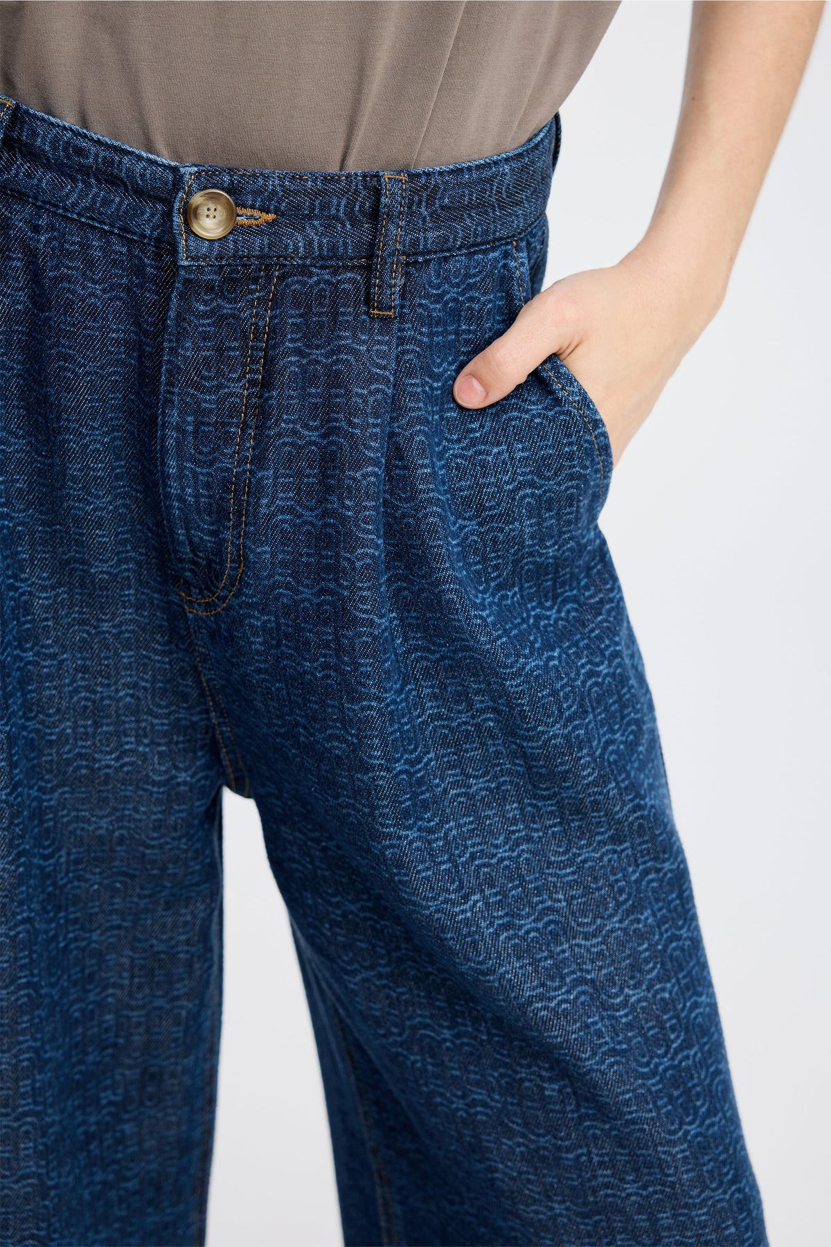 MUNTHE – Ronan Pants – Denim - Billede 5