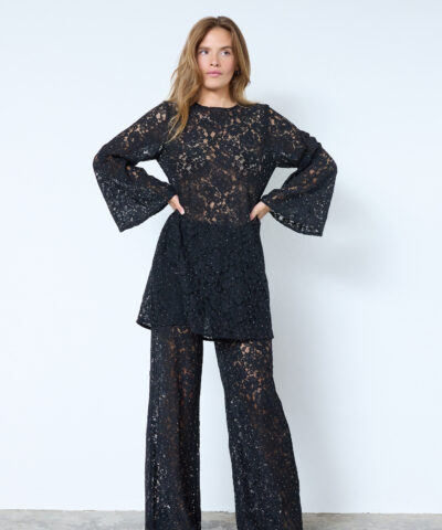 Alternative view of Co'Couture – Siacc Simili Lace Dress – Sort