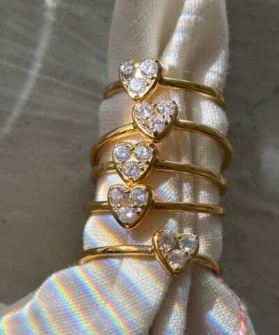 Alternative view of Stine A - J'adore Ring - Forgyldt