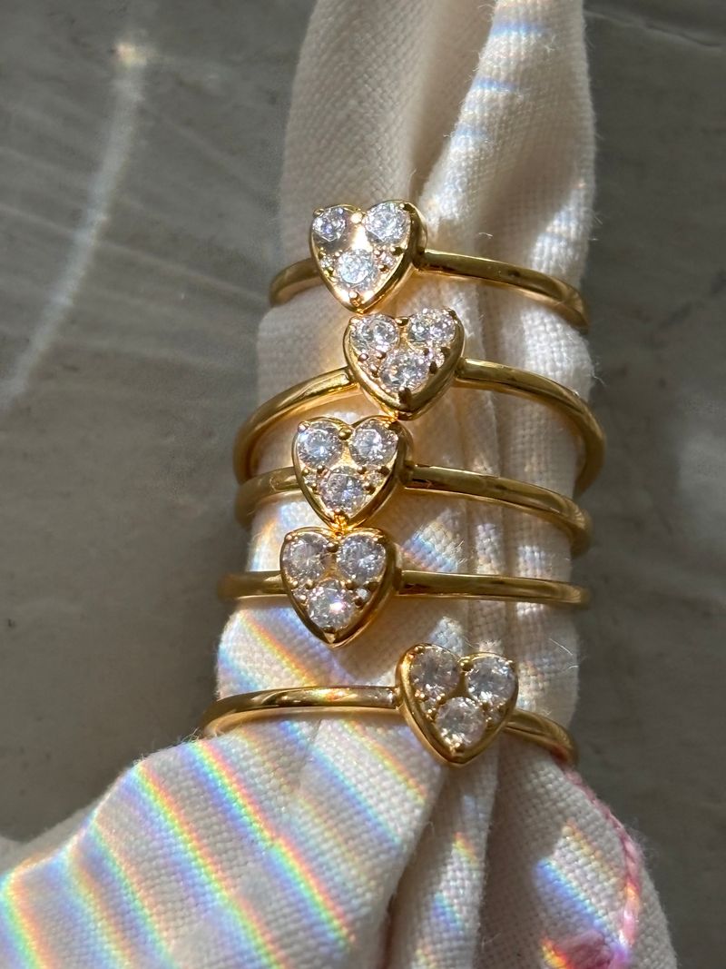 Stine A - J'adore Ring - Forgyldt - Billede 2