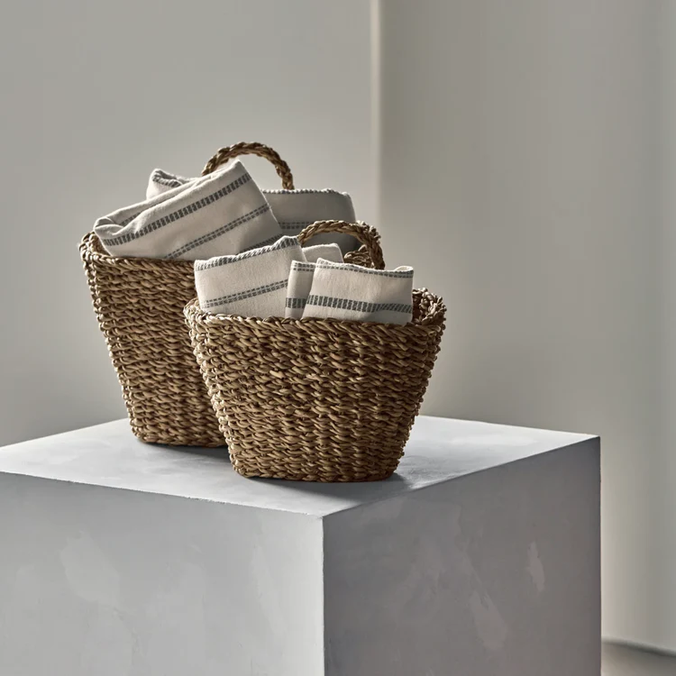Meraki – Baskets MK Oval – Nature – Sæt á 2 stk. - Billede 2