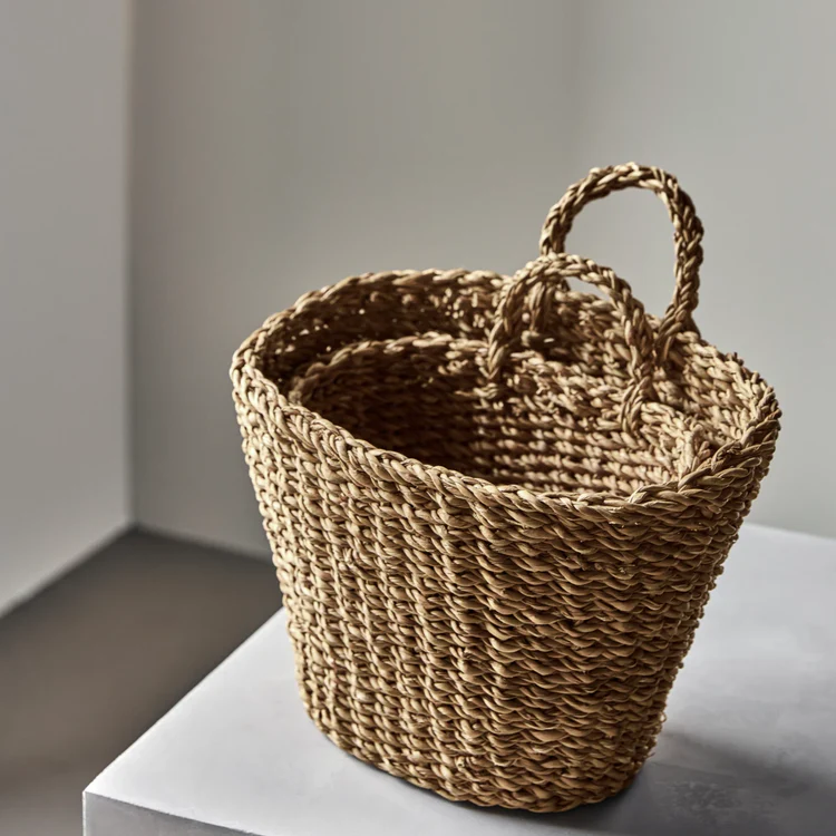 Meraki – Baskets MK Oval – Nature – Sæt á 2 stk. - Billede 4