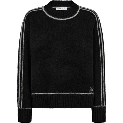 Haute L’Amitié – Toby Line O-neck – Black - Billede 2