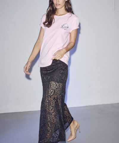 Alternative view of Haute L’amité – Summer Lace Nederdel – Sort